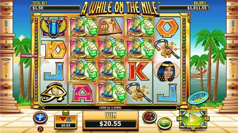 A While On The Nile Slot - Play Online
